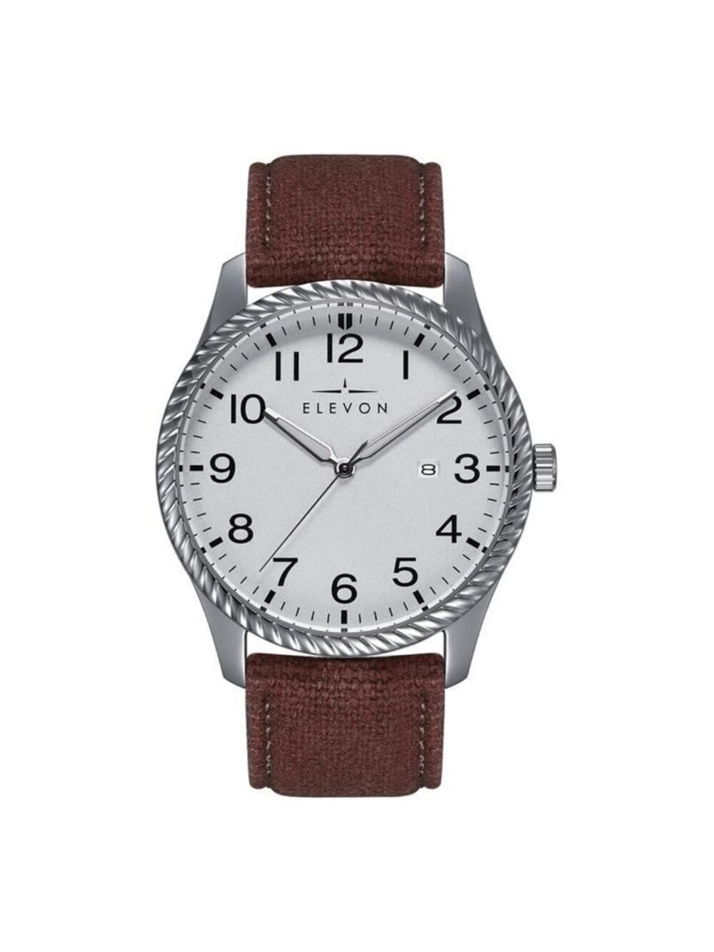 NWT Elevon Crosswind Silver-tone Dial Men's Watch